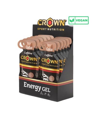 CROWN ENERGY GEL COLA CAFEINA