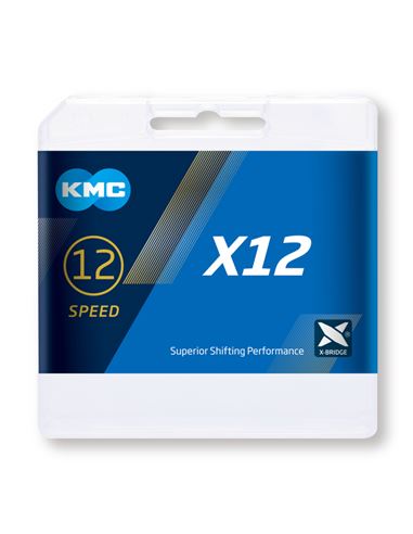 CADENA KMC X12 PLATA 12V