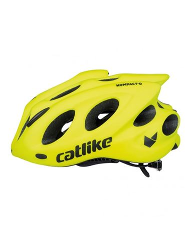 CASCO CATLIKE KOMPACTO AMARILLO MATE M