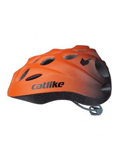 CASCO CATLIKE KITTEN NARANJA S